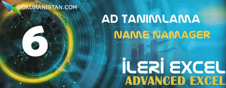 Excel Ad Tanımlama Name Manager