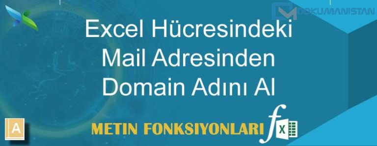 Mail Adresinde Domain Adını Al