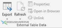 External Table Data - Dış Tablo Verileri
