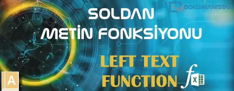 SOLDAN - LEFT Fonksiyonu